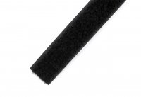 Klett-Flauschband, B:20mm, selbstklebend, schwarz