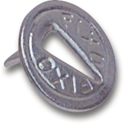 100 Stk. Reißnägel, vernickelt, D:14mm