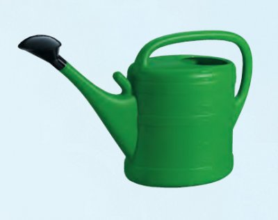Geli, Gießkanne m. Brause "702", grün, 5 Liter