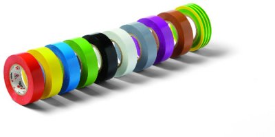 VDE Isolierband, 10m x 15mm, gelb/grün Erdung