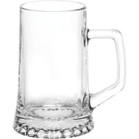 Bierkanne "Sternseidl", Glas, 0.50Liter