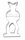 Hera, Lebkuchenausstecher "Krampus", Edelstahl, 16cm