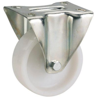 Polyamid-Bockrolle, D:80mm, H:107mm, P:100x85mm, 150kg