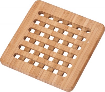 Kesper, Topfuntersetzer, Bambus, 19x19x1cm