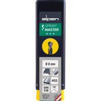Alpen, Spiralbohrer "Sprint Master", 1.0mm