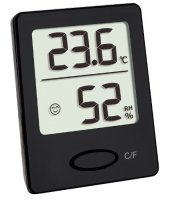 TFA, Digitales Thermo-Hygrometer, schwarz, 30.5041.01