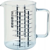Simax, Messbecher, Glas, 1000ml