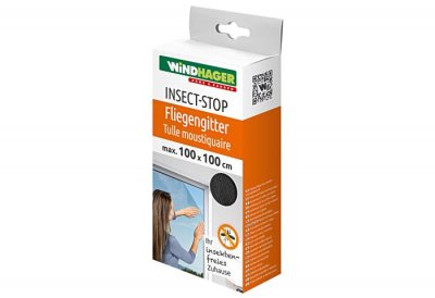 Windhager, Fliegengitter, 100x100cm, anthrazit
