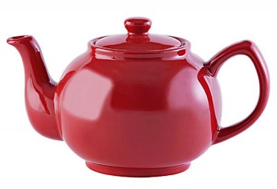P&K, Teekanne "Brown Betty Teapot", 1.1 Liter, rot