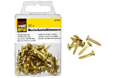 EW, 50 Stk. Musterbeutelklammern