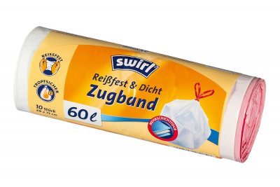 Swirl, 8 Stk. Müllbeutel, 60 Liter