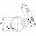 Bilderring m. Ringschraube, Gr.4, D:16mm