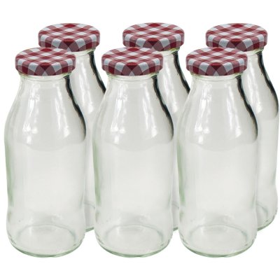 Fruchtsaftflasche "Karo" m. Deckel, 0.25Liter