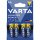 Varta, 4 Stk. Batterie "Long Life Power", AA