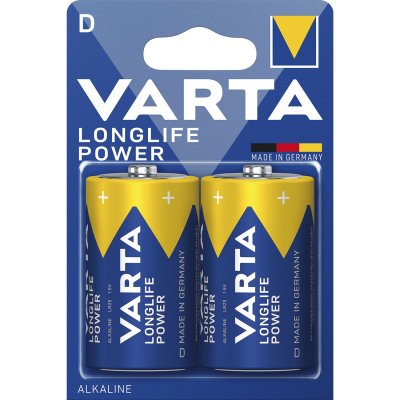 Varta, 2 Stk. Batterie Long Life Power, D
