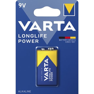 Varta, Batterie Long Life Power, 9 Volt