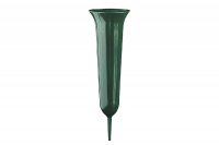 Geli, Grabvase "Tulpe", grün, 37cm