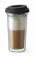 Simax, Coffee to Go Latte, Glas, 0.4 Liter