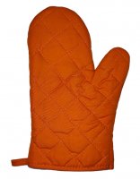 Ofenhandschuh, 28x18cm, orange