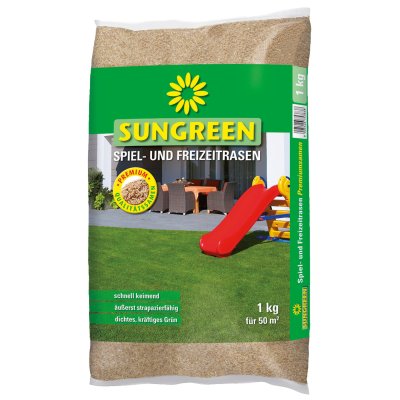 Sungreen, 5 kg Spiel-/Freizeitrasensamen, 250m²