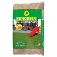 Sungreen, 5 kg Spiel-/Freizeitrasensamen, 250m²