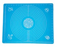 Backmatte, Silikon, blau, 40x50cm