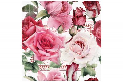 TI-Flair, 20 Stk. Servietten "Rosen"