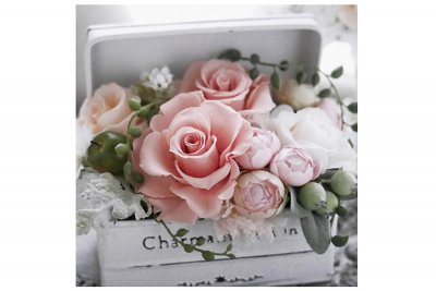 TI-Flair, 20 Stk. Servietten "Rosenbox"