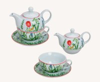 Wurm, Tea-for-One "Blumen"