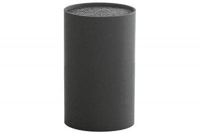 Zeller, Messerblock, schwarz, D:11cm
