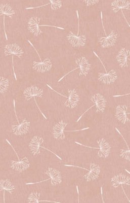 Tischbelag "Milano Pusteblume rose", B:140cm