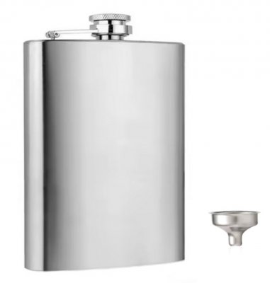 Flachmann, Edelstahl, 175ml