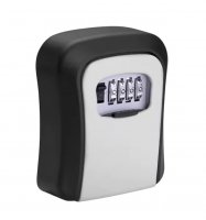 Schlüsselsafe, grau/schwarz