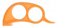 Orangenschäler, orange, 70mm