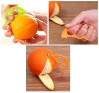 Orangenschäler, orange, 70mm