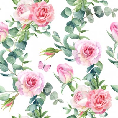 TI-Flair, 20 Stk. Servietten "Zarcillos de Rosa"