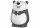 Spardose "Panda", Keramik, 13cm