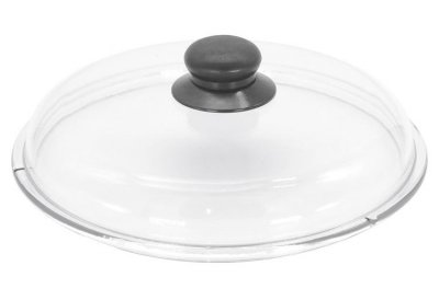 Krüger, Glasdeckel "Brillant", D:26cm