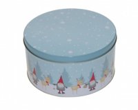 Gebäckdose "Wichtel 2.0", D:18cm, H:9.5cm