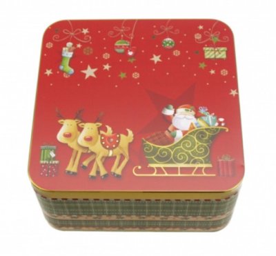 Gebäckdose "Christmas Magic", 19x19x8cm