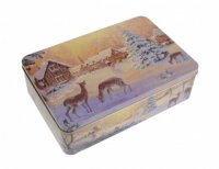 Gebäckdose "Winter Nostalgia", 36x24x10cm