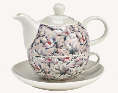 Wurm, Tea-for-One "Magnolie grau"