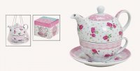 Wurm, Tea-for-One "Rosen rosa"