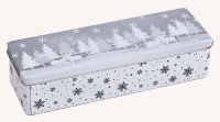 Wurm, Gebäckdose "Winterwald", 29x10x7cm