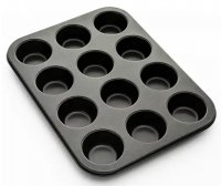 Muffinbackblech, antihaftbeschichtet, 12-fach