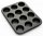 Muffinbackblech, antihaftbeschichtet, 12-fach