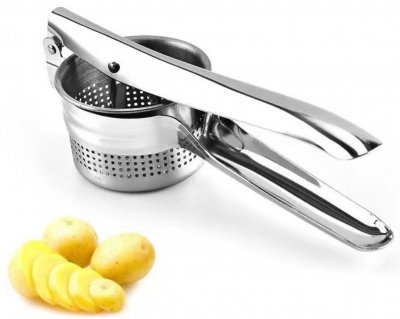 Kartoffelpresse, Edelstahl, 27cm