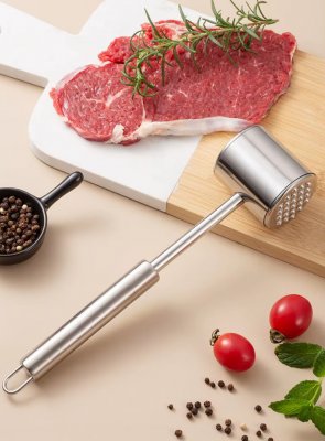Fleischklopfer, Edelstahl, 26cm