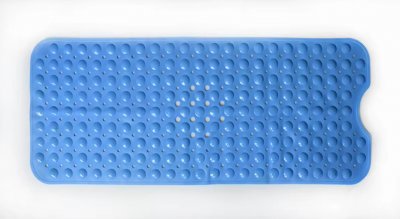 Badewannenmatte, 40x80cm, blau