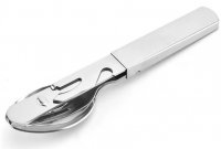 4-tlg. Campingbesteck, Edelstahl